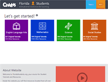 Tablet Screenshot of floridastudents.org